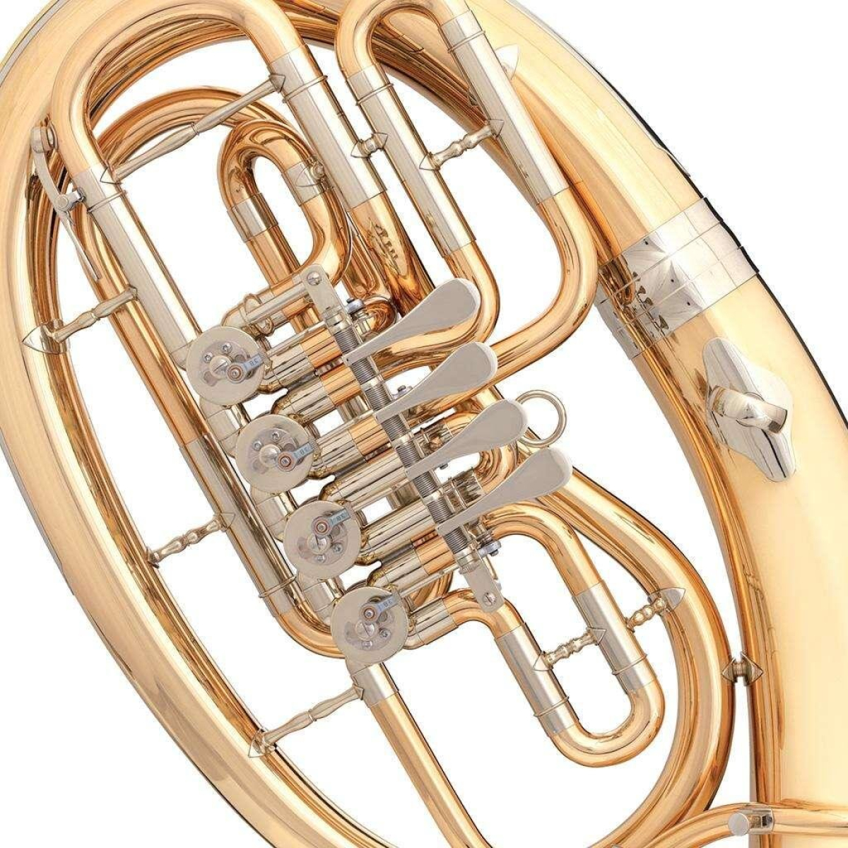 3046G-1-0 Bariton 4-Ventile Lack mit Etui