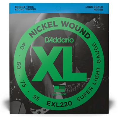 EXL220 040 Satz E-Bass Super Soft EXL220 040 Satz E-Bass Super Soft