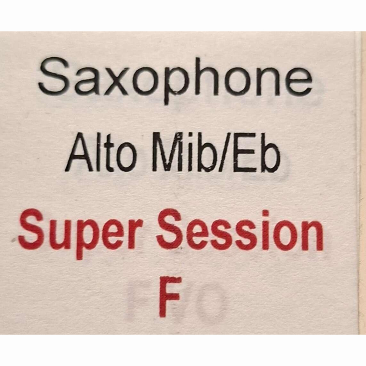 Mundstück F S.Session Altsaxophon Kautschuk