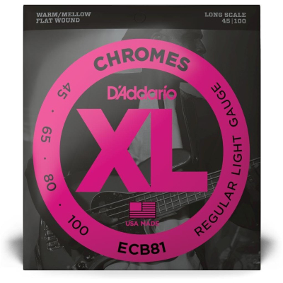ECB81 Satz E-Bass chrom 045-100 ECB81 Satz E-Bass chrom 045-100