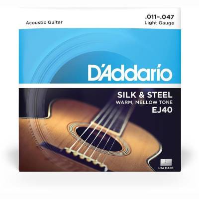 EJ40 Satz Gitarre-Saiten Silk&Steel EJ40 Satz Gitarre-Saiten Silk&Steel