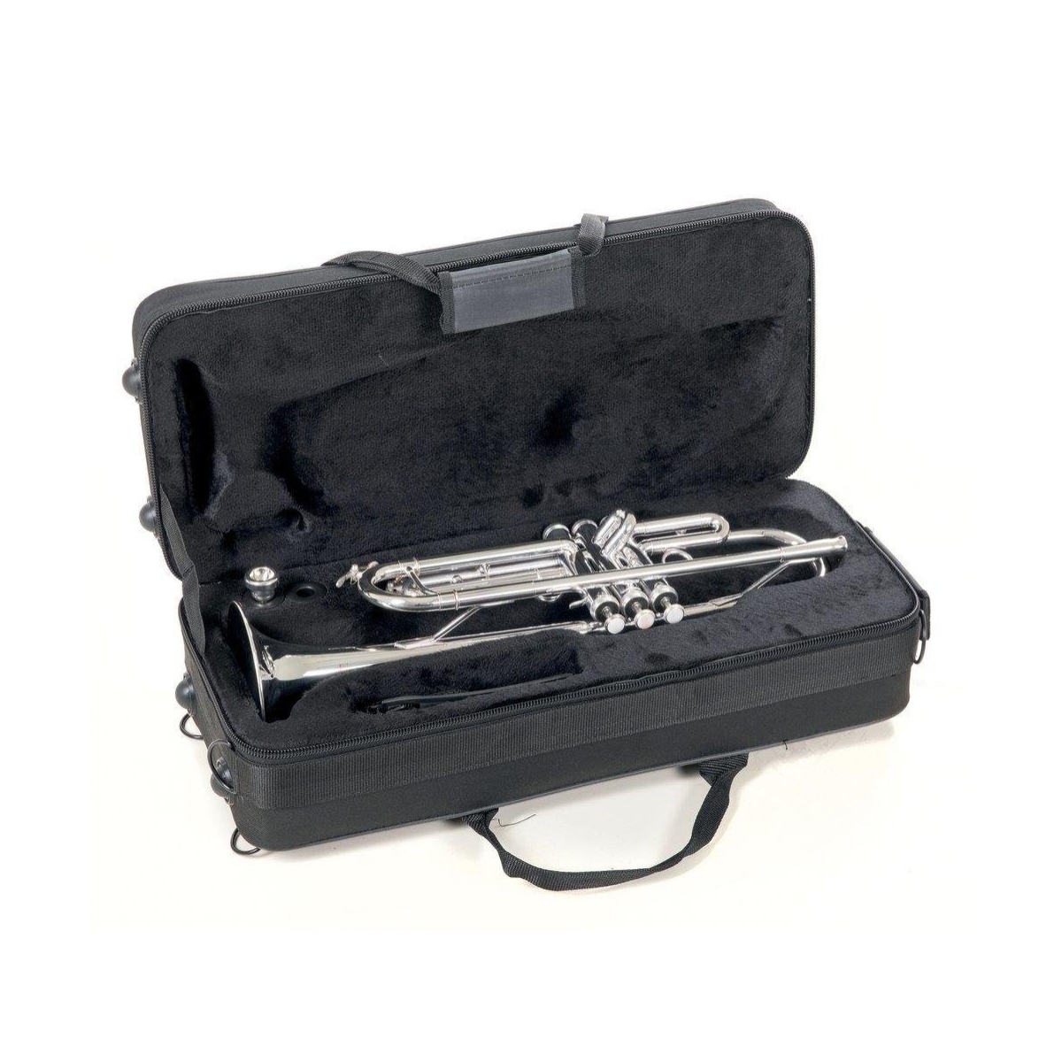 Trompete TR-202S versilbert mit Etui Trompete TR-202S versilbert mit Etui