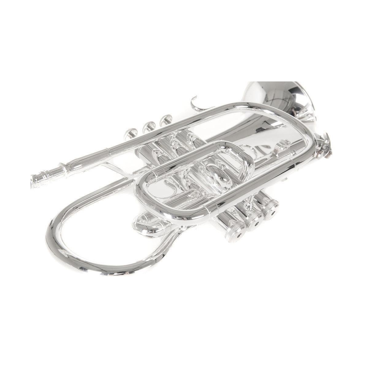 Kornett CR-202S versilbert mit Etui Kornett CR-202S versilbert mit Etui