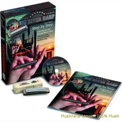 Step by Step Bluesharp D Muha/Noten/CD Step by Step Bluesharp D Muha/Noten/CD