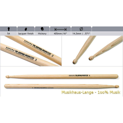61323 Sticks 5A Hickory lackiert 61323 Sticks 5A Hickory lackiert