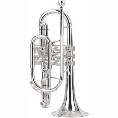 928G-2-0 Cornet Silber mit Etui
