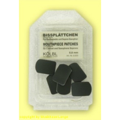 Bissplatten schwarz 0,8 MM Es-Klar! Bissplatten schwarz 0,8 MM Es-Klar!