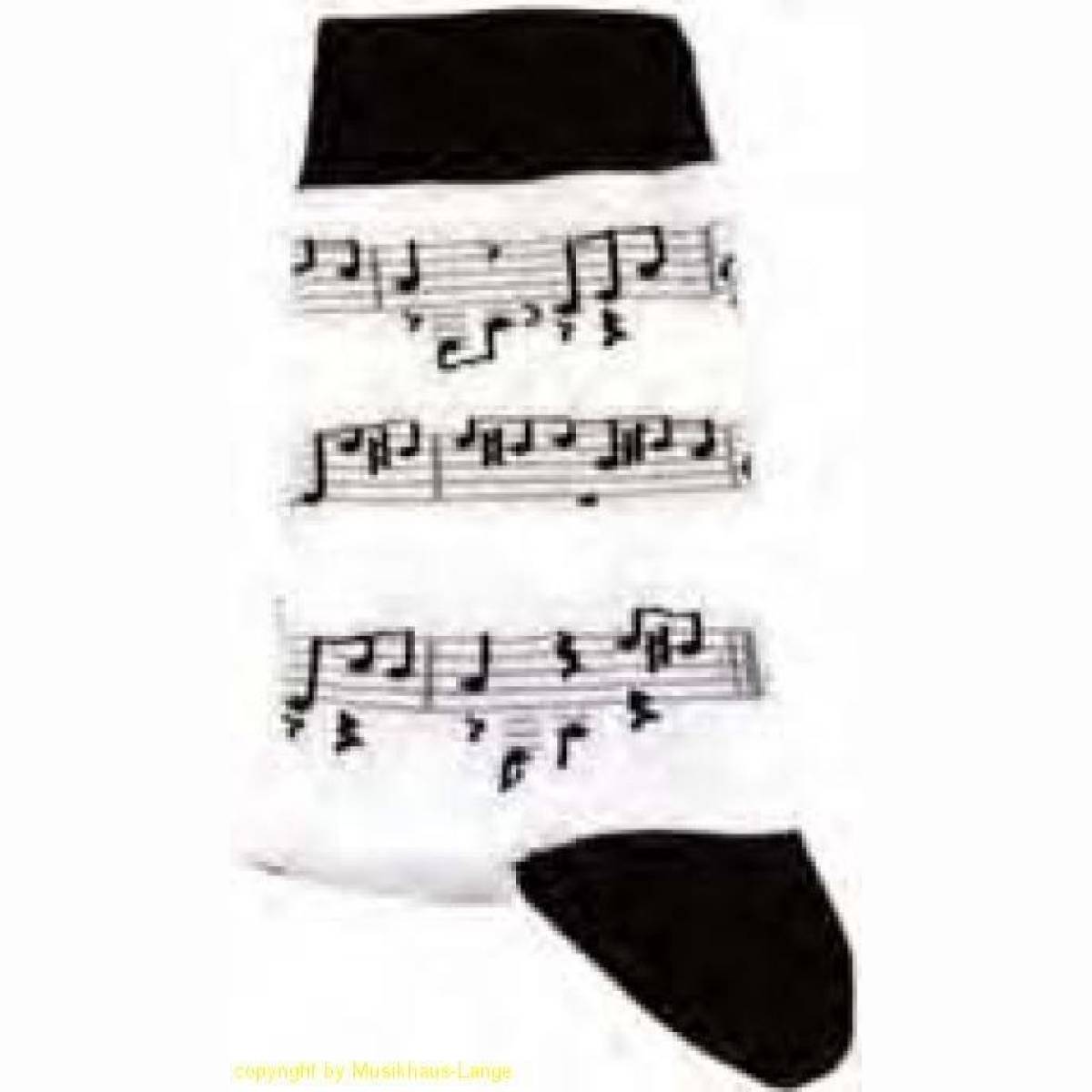 Socken Noten schw/weiß 43/45 SOCC