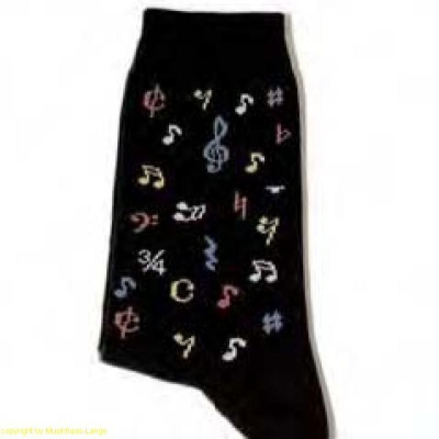 Socken Noten bunt 39/42 Socken Noten bunt 39/42