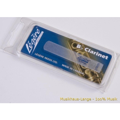 Blatt 2,5 B-Klar Böhm Blatt 2,5 B-Klar Böhm