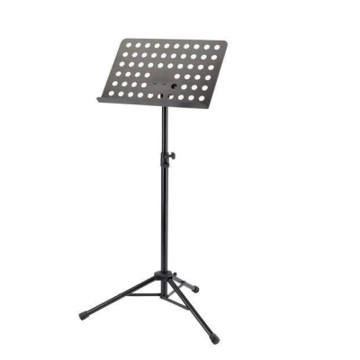 11940 Orchesternotenpult,schwarz Lochpult