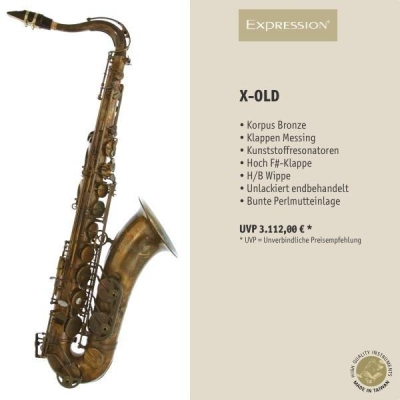 Tenor-Sax X-Old E-242-429 Tenor-Sax X-Old E-242-429