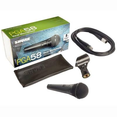 PGA 58 XLR-E Gesangsmikrofon PGA 58 XLR-E Gesangsmikrofon