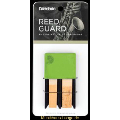 Reed Guard 4er Klar./Alt-Sax. grün Reed Guard 4er Klar./Alt-Sax. grün