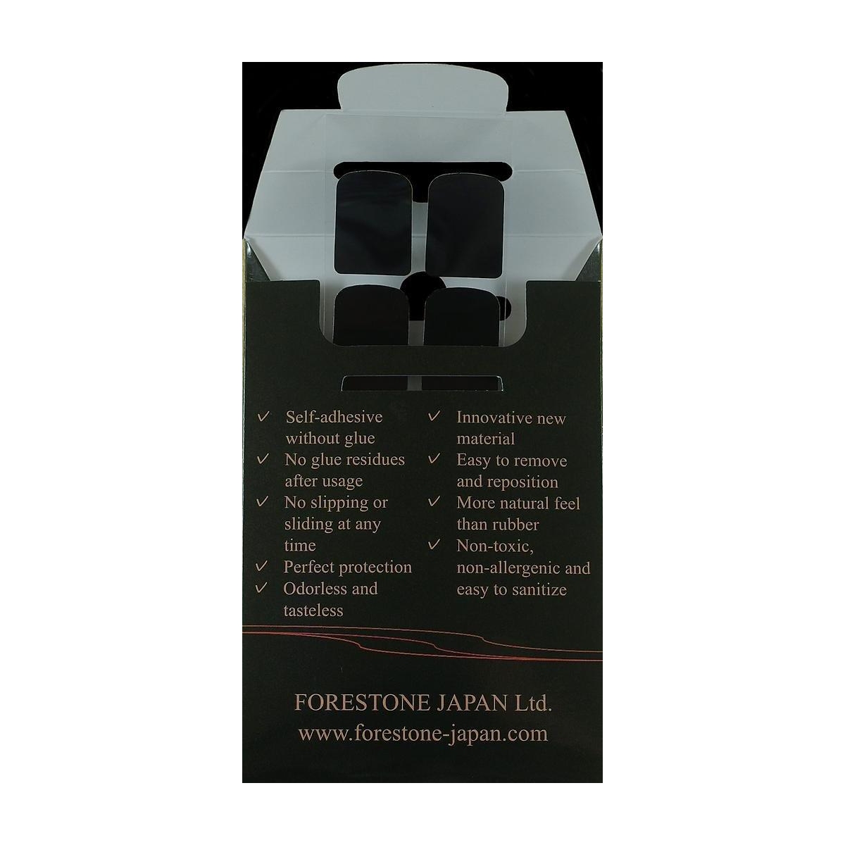 Bissplatten schwarz 0,4mm Klar. Bissplatten schwarz 0,4mm Klar.