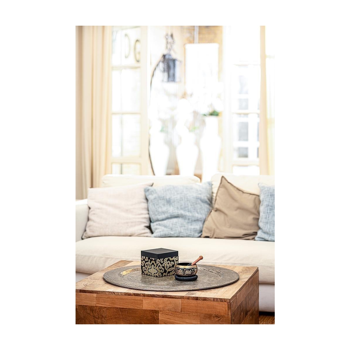 SB-OR-400-BK Klangschale Ornamental SB-OR-400-BK Klangschale Ornamental