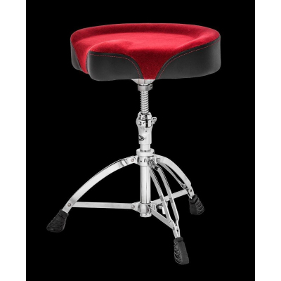 T765ASER Drumhocker Sattel, Fläche rot T765ASER Drumhocker Sattel, Fläche rot