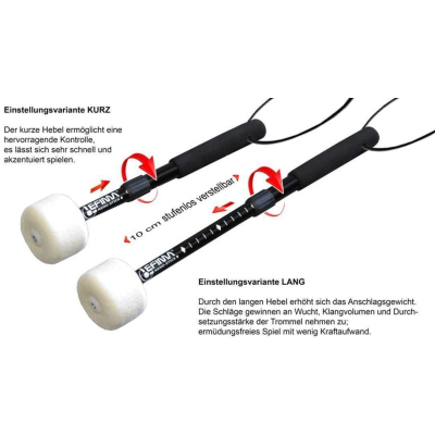 Memo Stick Schlägel Bass Drum Memo Stick Schlägel Bass Drum