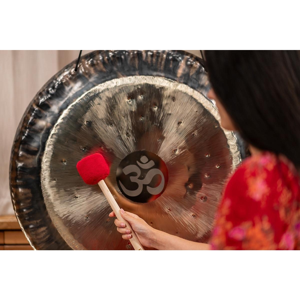 MGM-M-R Gong Mallet medium, Rose MGM-M-R Gong Mallet medium, Rose