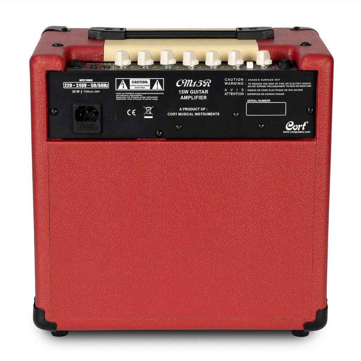 CM 15R Gitarrencombo Dark Red