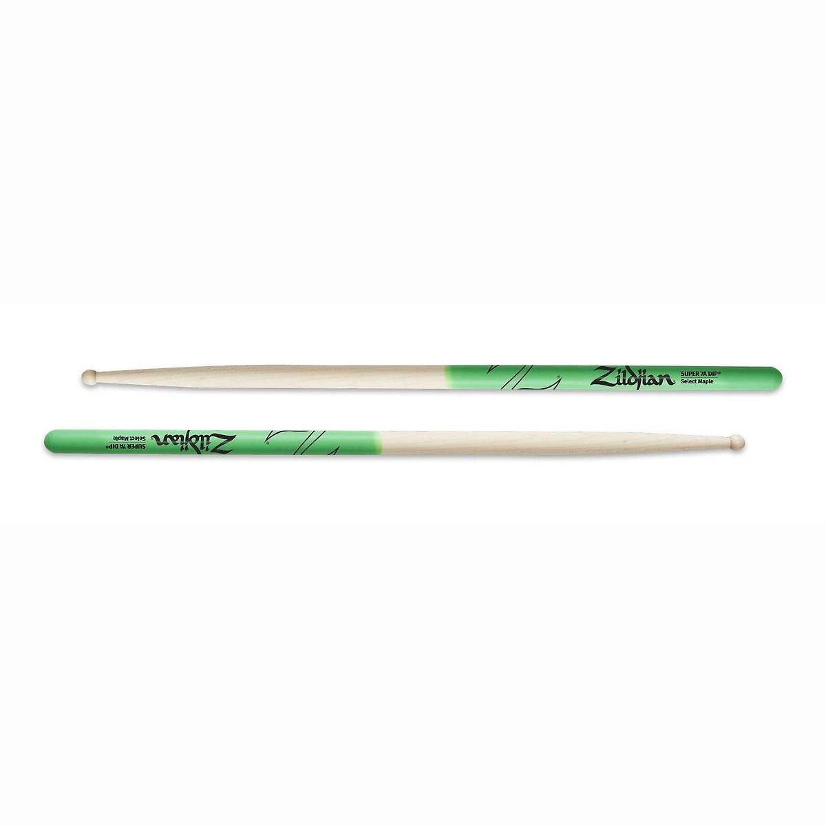 7A Sticks Maple Natur Dip Grün 7A Sticks Maple Natur Dip Grün