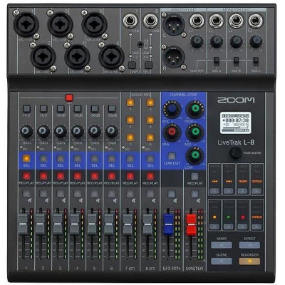 LiveTrak L-8 Digital Mixer and Recorder LiveTrak L-8 Digital Mixer and Recorder