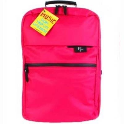 Flötenrucksack pink