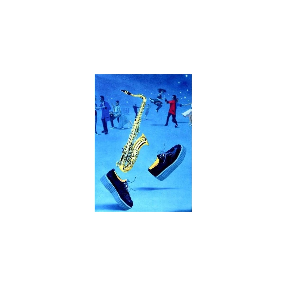 Postkarte MB-FV-29738 Klappk.Sax+Schuh Postkarte MB-FV-29738 Klappk.Sax+Schuh