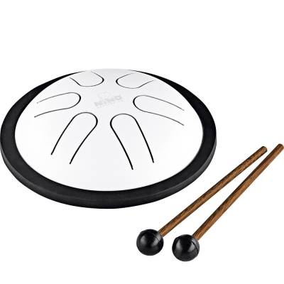 Mini Melody Steel Tongue Drum weiß