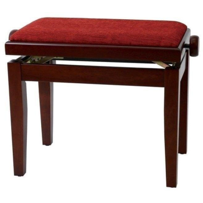130050 Klavierbank Mahagoni matt/bordeau 130050 Klavierbank Mahagoni matt/bordeau