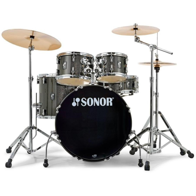 AQX Studio Drumset Black Midnight