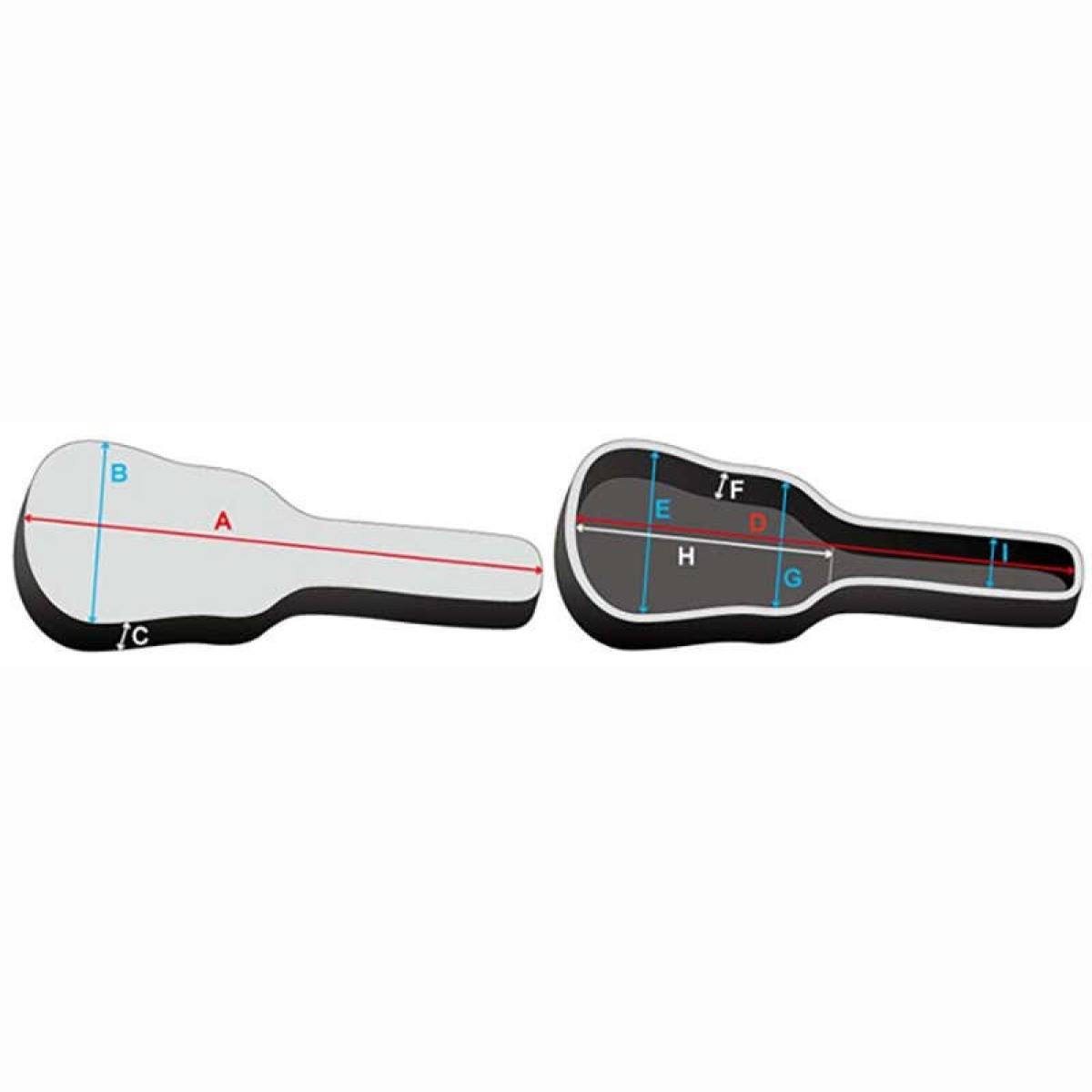 IGB 561-MGN Gigbag E-Git Moos Grün