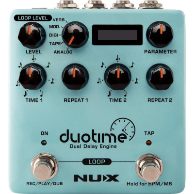 Duo Time Double Delay Pedal + Looper Duo Time Double Delay Pedal + Looper