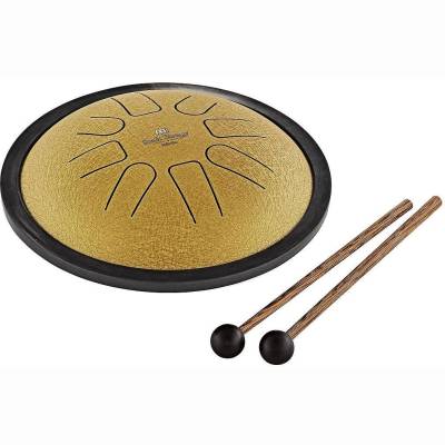 Steel Tongue Drum Gold C Minor
