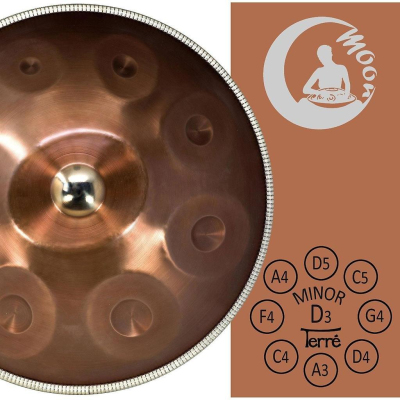 Handpan Moon II D-Minor-Stimmung Handpan Moon II D-Minor-Stimmung