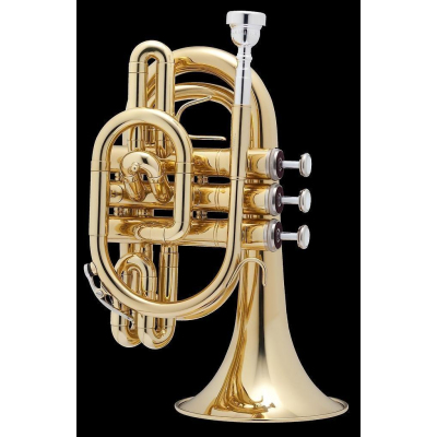 JTR710Q Taschentrompete Lack mit Etui JTR710Q Taschentrompete Lack mit Etui