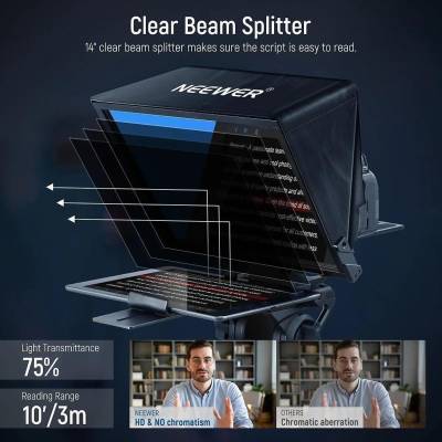X14 Teleprompter mit Fernbedienung X14 Teleprompter mit Fernbedienung