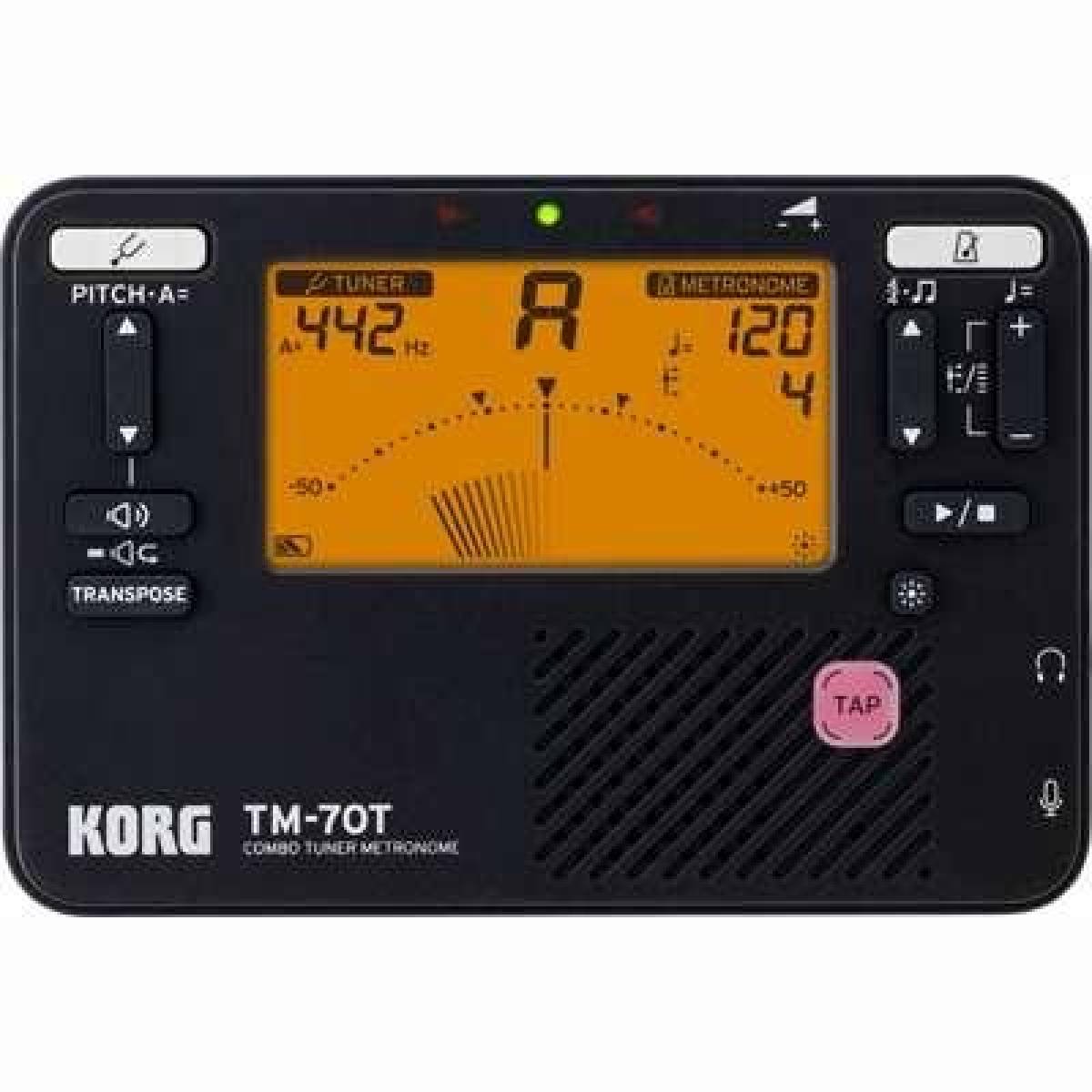 TM-70 Tuner/Metronom black TM-70 Tuner/Metronom black
