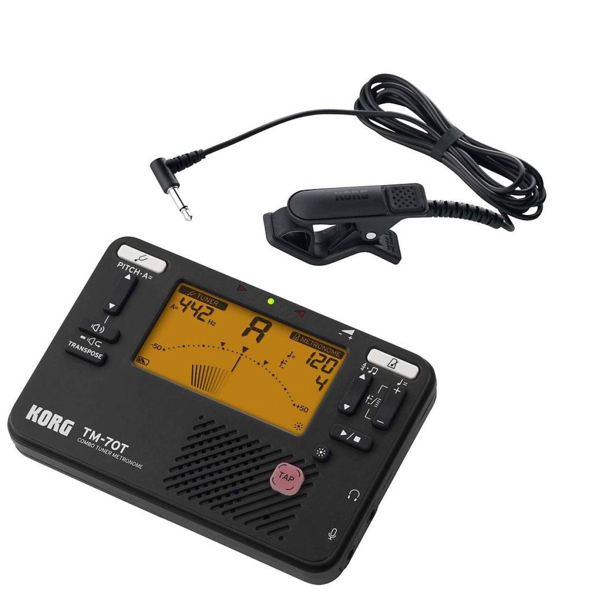 TM-70 Tuner/Metronom black mit Micro TM-70 Tuner/Metronom black mit Micro