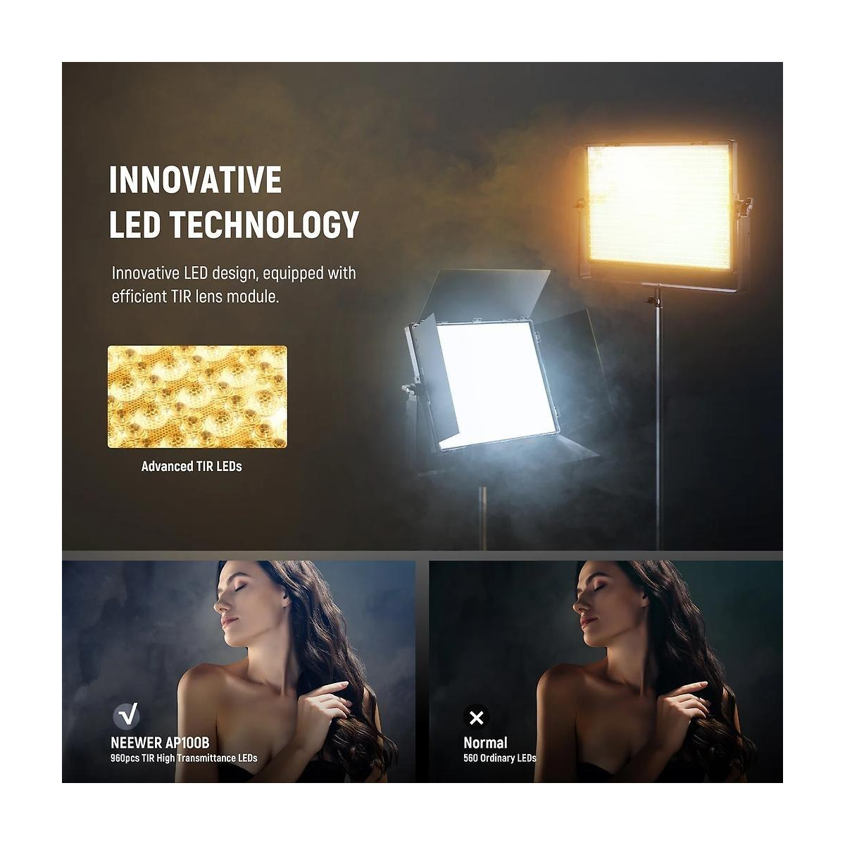 AP150B Bi-Color DMX LED Panel 150 Watt AP150B Bi-Color DMX LED Panel 150 Watt