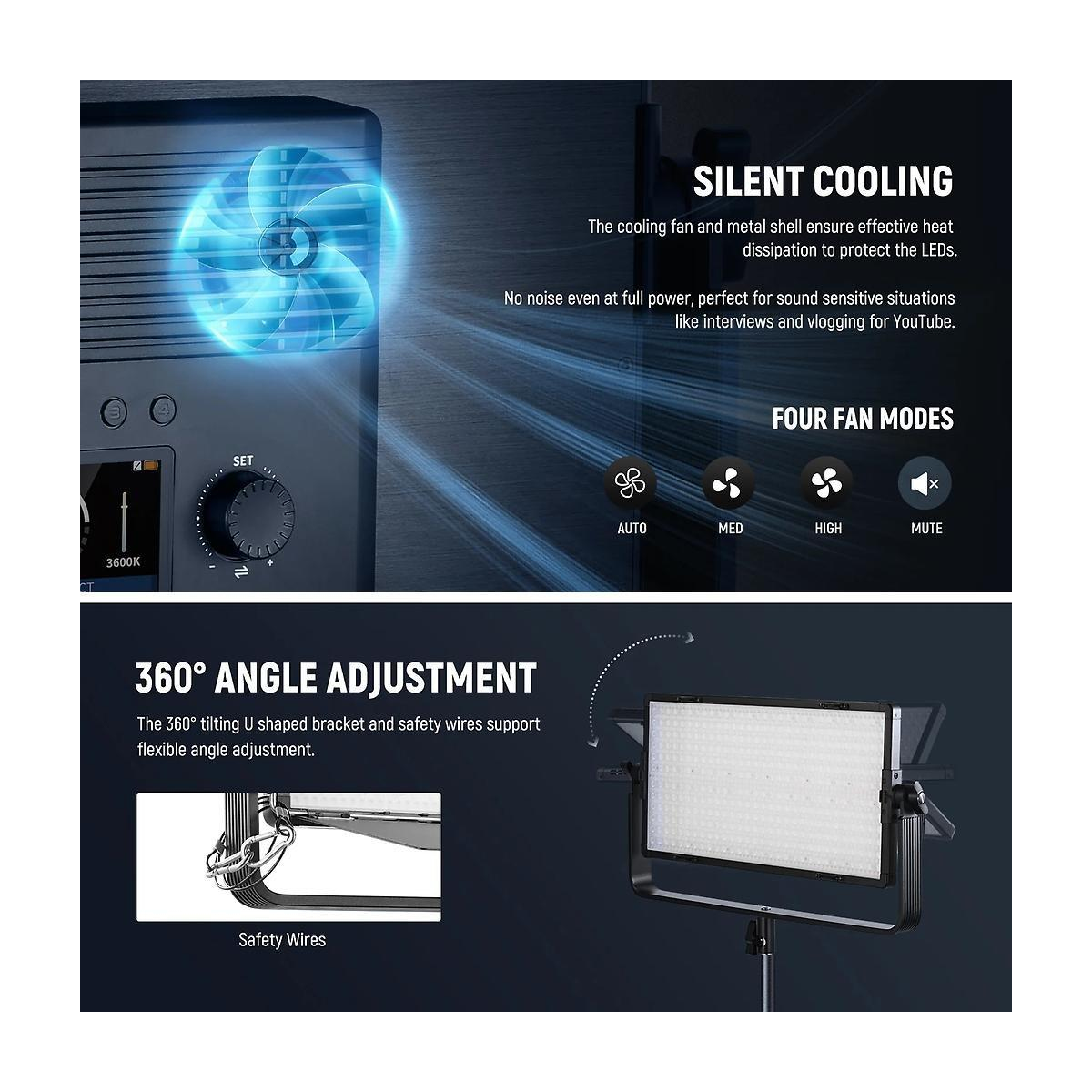 AP150B Bi-Color DMX LED Panel 150 Watt AP150B Bi-Color DMX LED Panel 150 Watt