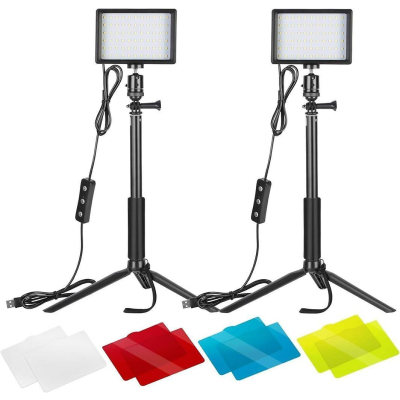 ZC-10S Mini-LED-Licht, 2 Mini-Stativ ZC-10S Mini-LED-Licht, 2 Mini-Stativ