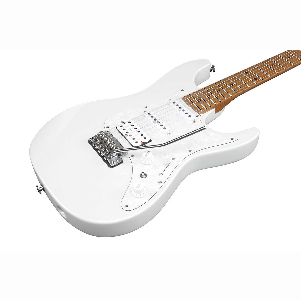 AZ2204-PW Pearl White E-Gitarre