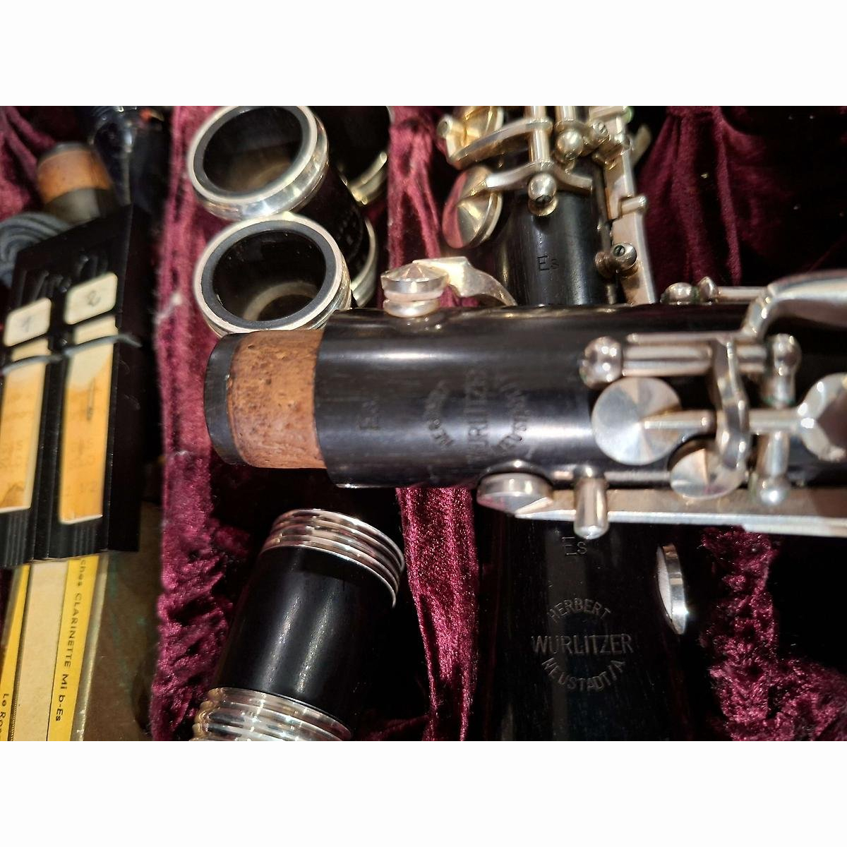 Klar./Es Wurlitzer m. Bechermechanik