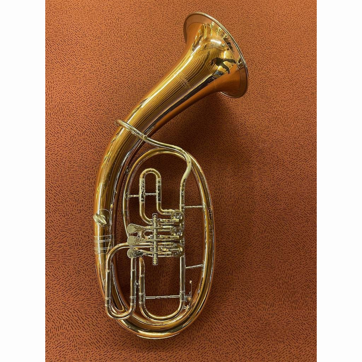 Tenorhorn Cerveny 721 Lack mit Koffer