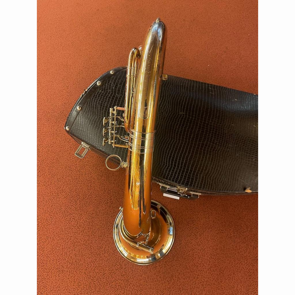 Tenorhorn Cerveny 721 Lack mit Koffer