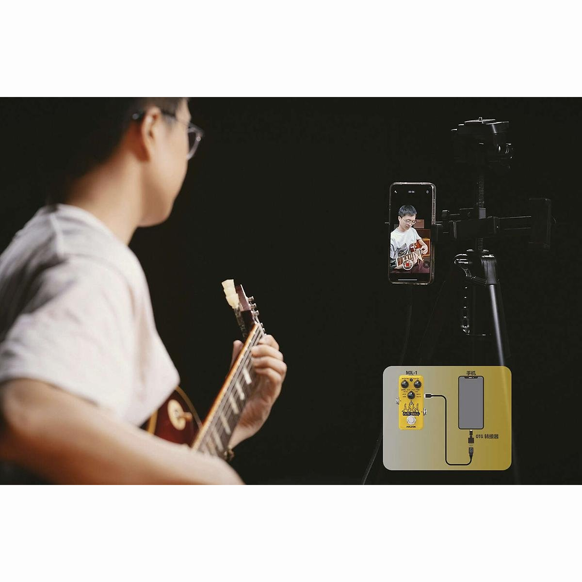 AB-Roll Octave-&-Loop-Pedal