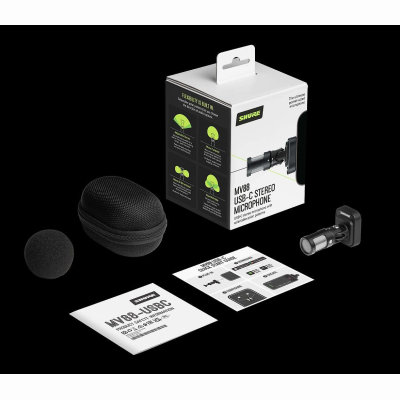 MV88 USB-C Stereo Mikrofon MV88 USB-C Stereo Mikrofon