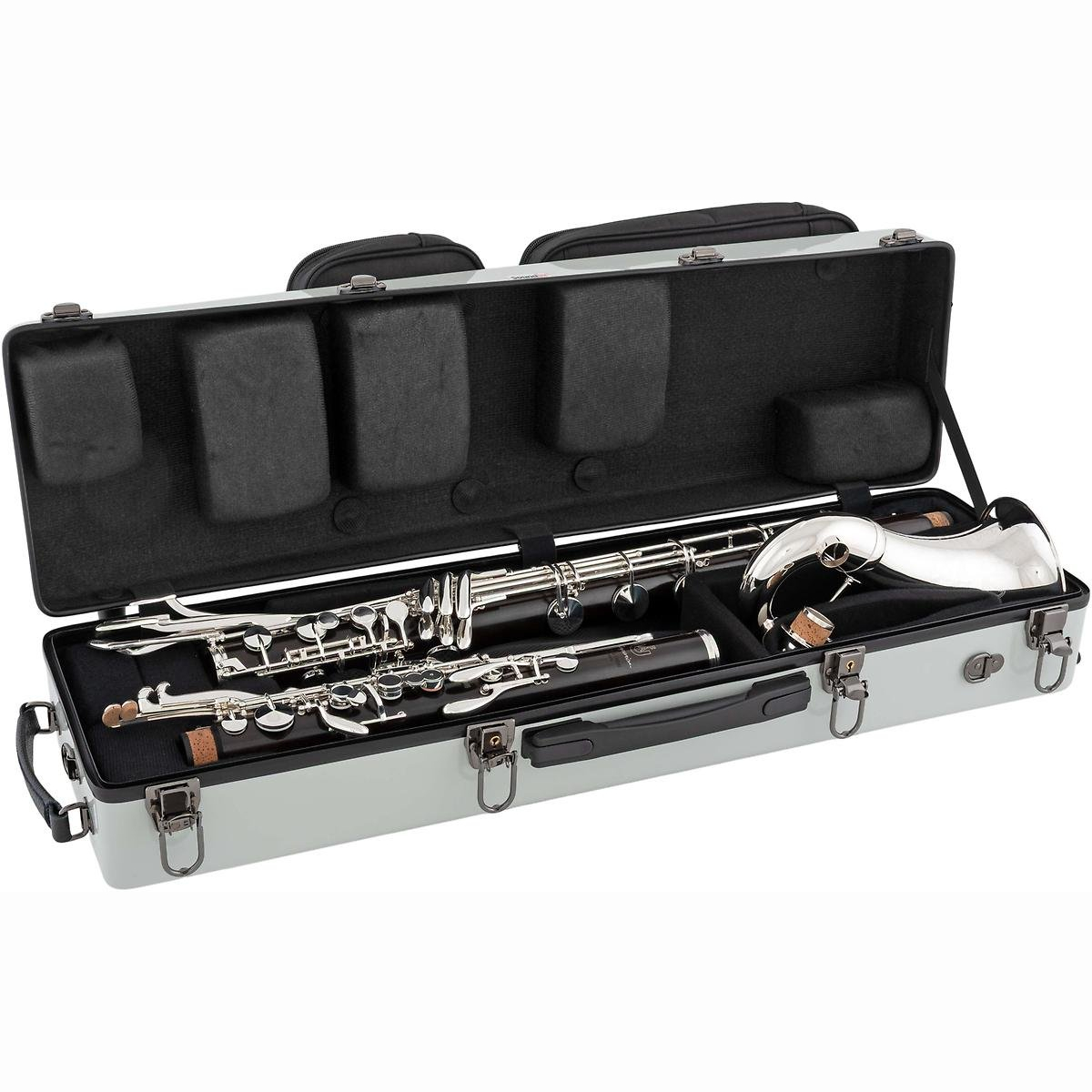 462.034 Bassklarinette böhm Etui grau 462.034 Bassklarinette böhm Etui grau