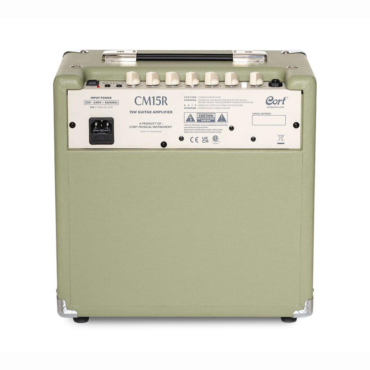 CM 15R Pastel Green E-Gitarrencombo